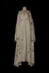Mutedance 24 Autumn and Winter Wear Scarf Flower Dye Long Dress MD-MD24FW106-hoary